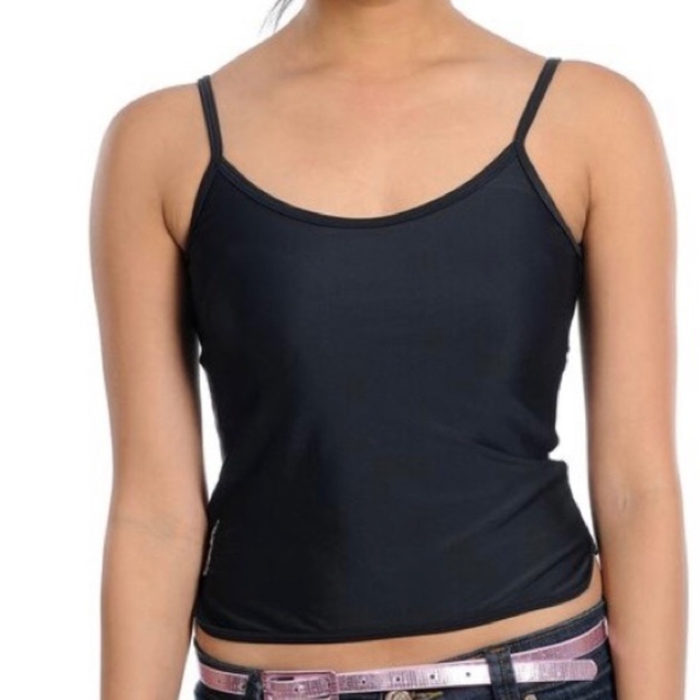 Tribord athletic top with bra support swim bike jog size XS